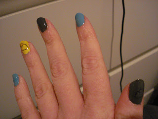 Finished tutorial skittle weather news manicure tips