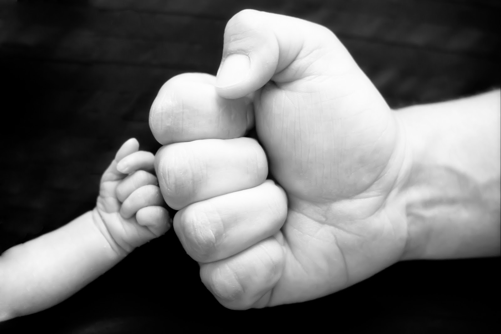 Download love from momma: daddy and son's first fist bump...