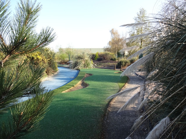 Mini Golf course at Clays Golf Centre in Wrexham