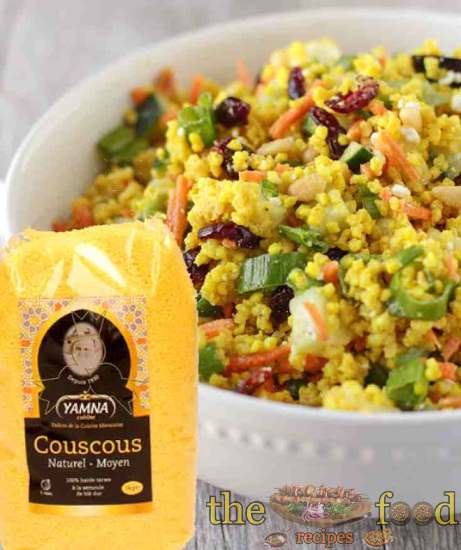 Mediterranean millet couscous 