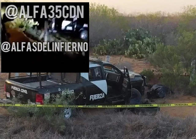 Video: Así fue como Sicarios "Alfas del Infierno" del Cártel del Noreste emboscaron y acribillaron cobardemente a 6 estatales en Nuevo León