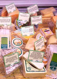 cheese selection