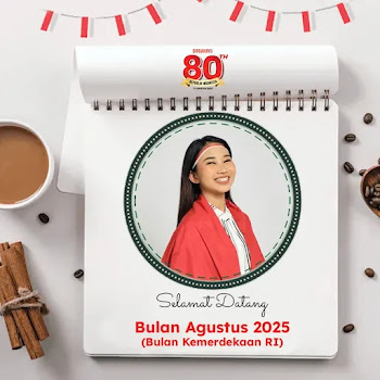 Twibbon Selamat Datang Bulan Agustus 2025 Terbaru
