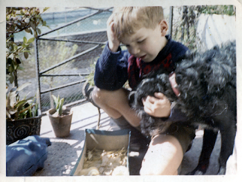 Foto con Benjamín, balcón de Jonte y Mercedes