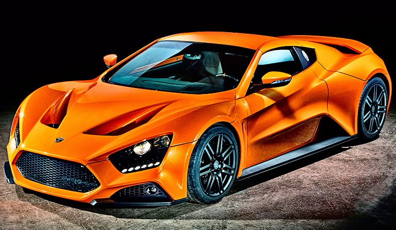 Koleksi Foto  dan Gambar Mobil  Sport Zenvo ST1 Terbaru