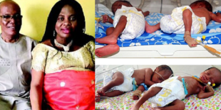 NAN’s Editor-In-Chief Welcomes Quadruplets After 7 years Of Marriage 