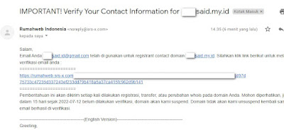 verifikasi email