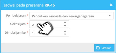 CARA PENGISIAN MENU JADWAL Dapodik Versi  CARA PENGISIAN MENU JADWAL Dapodik Versi 2018