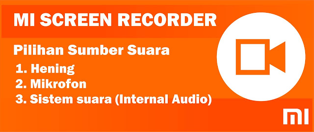 Download MI Screen Recorder Audio Internal Tanpa ROOT