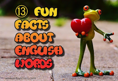 CBSE Class 8/9/10/11/12: ⑬ Fun Facts about English Words (#englishgrammar) (#cbsenotes)