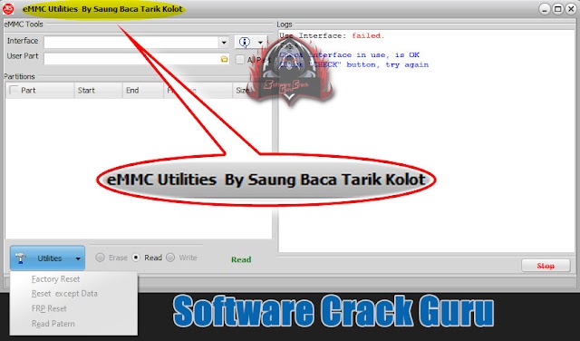 eMMC Tools & utilities By Saung Baca Tarik Kolot Free Download - Working 100%