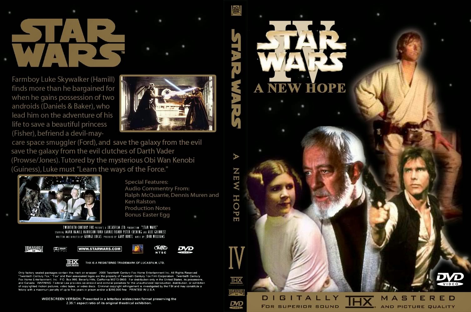 Star Wars Episode IV: A New Hope - DVD | Ultra Capas