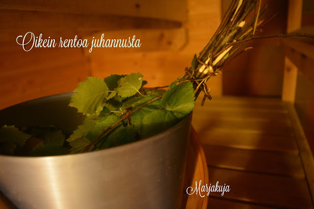 juhannus sauna