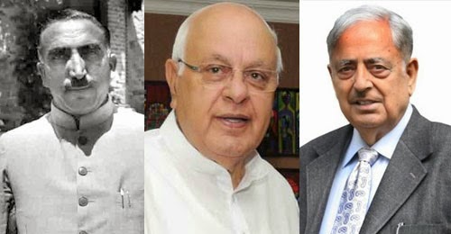 List of Chief Ministers of Jammu and Kashmir 1965 to 2019