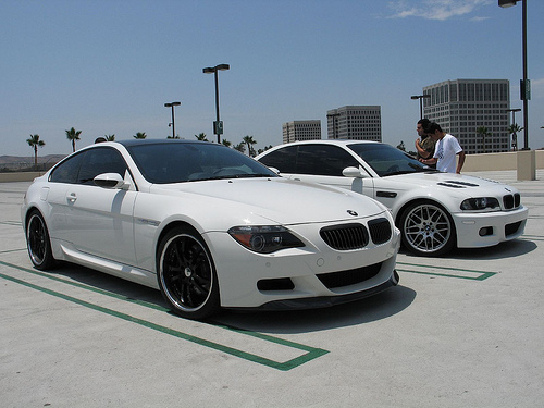 Bmw M6 white