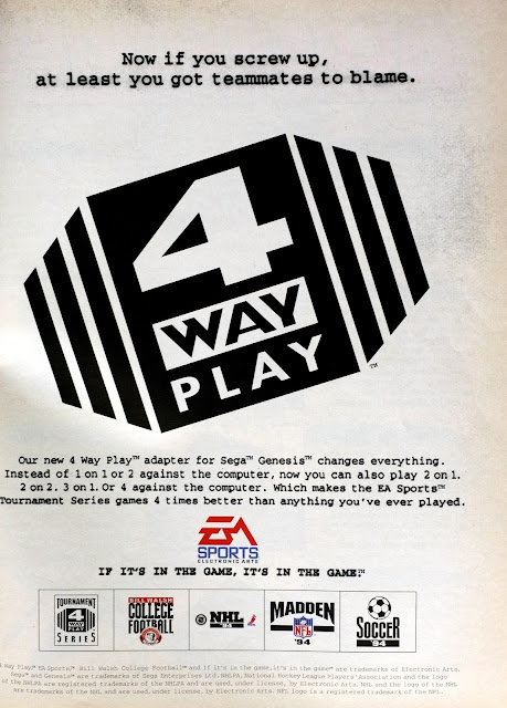 4 Way Play Adapter ad EA Sports