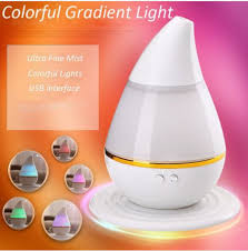 SOKANO Ultrasonic Atomization Droplet Shape Humidifier With 7 Changeable Colour