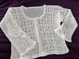 Bamboo Jacket - a free crochet pattern from Sweet Nothings Crochet