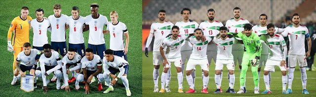 Ver Inglaterra vs Irán en vivo online gratis por internet 21-11-2022 a 08 GMT-5 Grupo B Fixture Qatar 2022