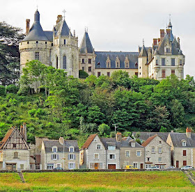 Chaumont-sur-Loire, no vale do Loire, França.