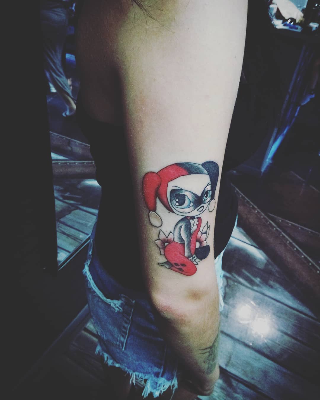 90 Best Harley Quinn Tattoos For Men 2019 Dc Joker