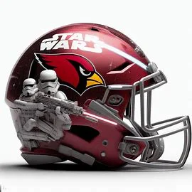 Arizona Cardinals Star Wars Concept Helmet