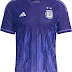 Adidas apresenta a nova camisa reserva da Argentina