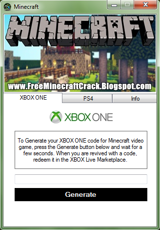 Minecraft Game: How To Get Minecraft Game Free On XBOX ONE 