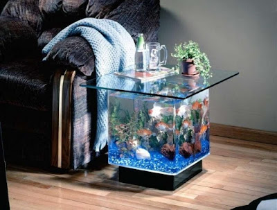 36 Model Meja  Aquarium  Modern  dan Tampil Beda Rumahku Unik