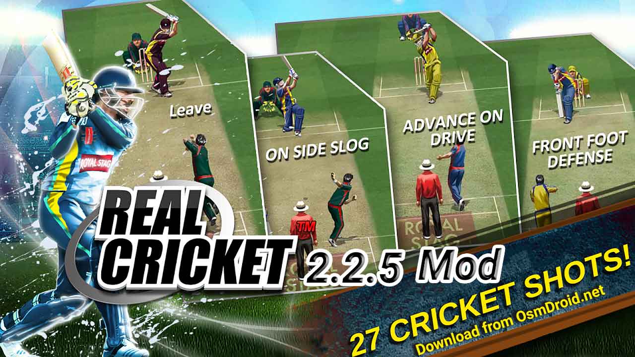T4SK M4STER Real Cricket 2.2.5 apk Modded