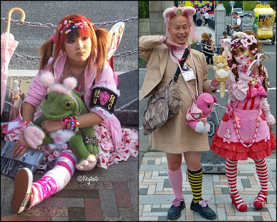 Asian Girls Harajuku Fashion