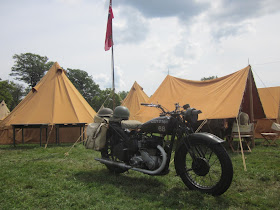 D-Day WWII Reenactment, Allied Camp British Contigent