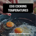 Best way and Safe Temperatures to cook egg