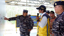  Kasal Tinjau Bakal Lokasi Mabesal di IKN Nusantara