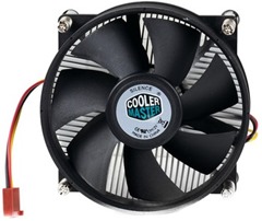 cooler do processador inicia a pára