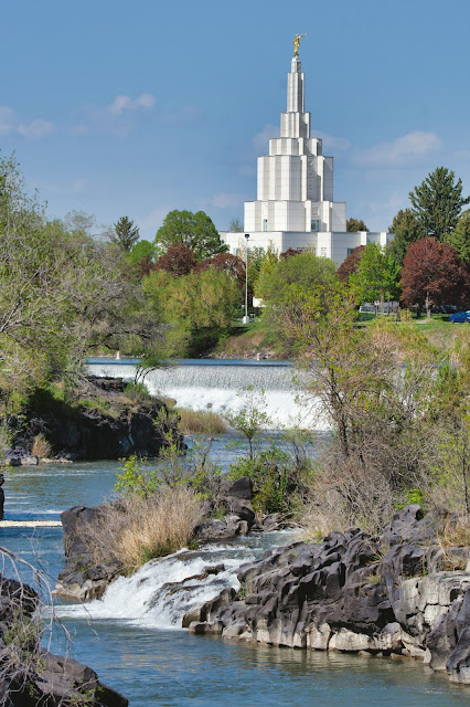 Idaho Falls Idaho LDS Mormon Temple