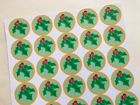 Custom Christmas stickers from Sticker You