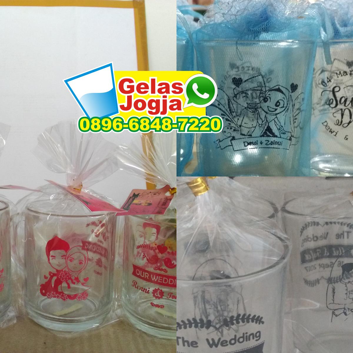 Gambar Sablon Gelas  Souvenir  0896 6848 7220 wa Jual  