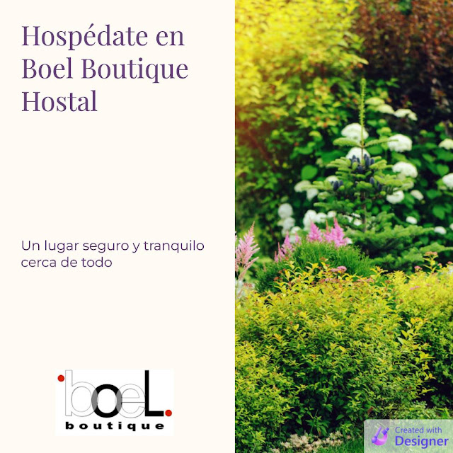 ¡Bienvenidos! Si estás buscando un lugar seguro, confiable y cerca de todo en Guayaquil para hospedarte, ¡Boel Boutique Hostal es la mejor opción para ti! Ofrecemos habitaciones cómodas en un ambiente acogedor y familiar. Además, nuestra ubicación privilegiada te permitirá acceder fácilmente a los principales atractivos turísticos de la ciudad. ¡No busques más! ¡Reserva ahora tu estadía en Boel Boutique Hostal y vive una experiencia inolvidable en Guayaquil! #BoelBoutiqueHostalGuayaquil #HospedajeEnGuayaquil #ExperienciaBoel #AmbienteFamiliar #Seguridad #Comodidad #CercaDeTodo #AtractivosTurísticos #ReservaYa #Guayaquil #Ecuador.