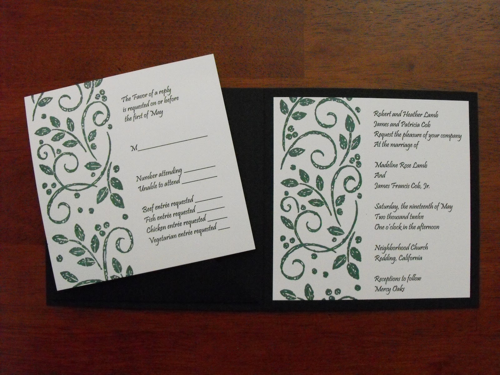 do it yourself wedding invites