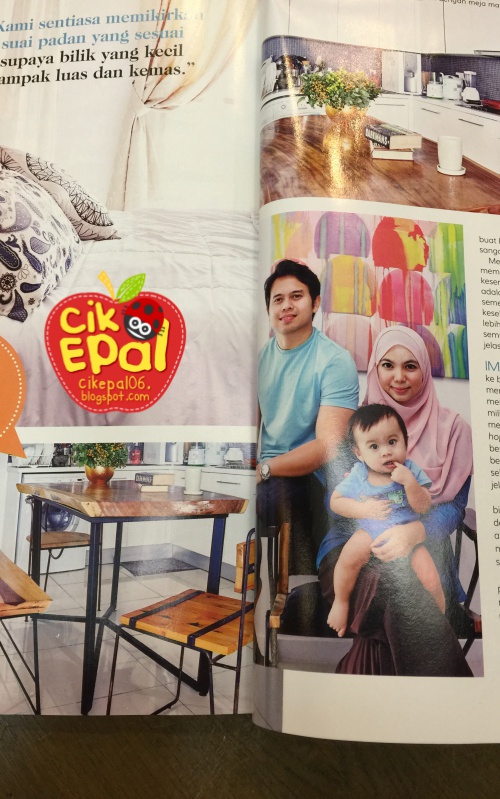 Cik Epal: Rumah Cik Epal Jofliam dalam Majalah Jelita