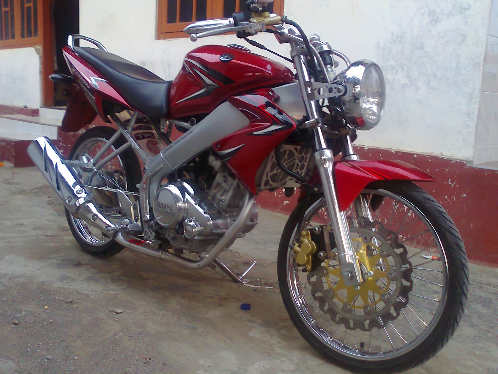 Modifikasi Vixion Tahun 2008 Terbaik Dan Terupdate Klobot Modif