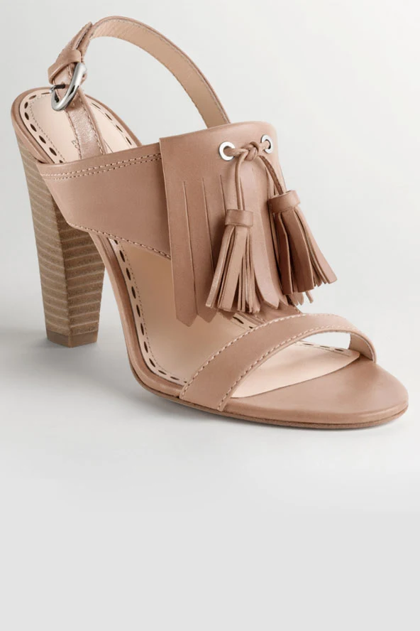 Tassel Heels, £175 at Coach at Westfield Shopping Centre in London