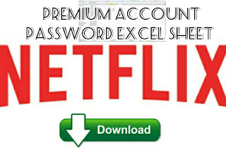 Netflix premium account password 