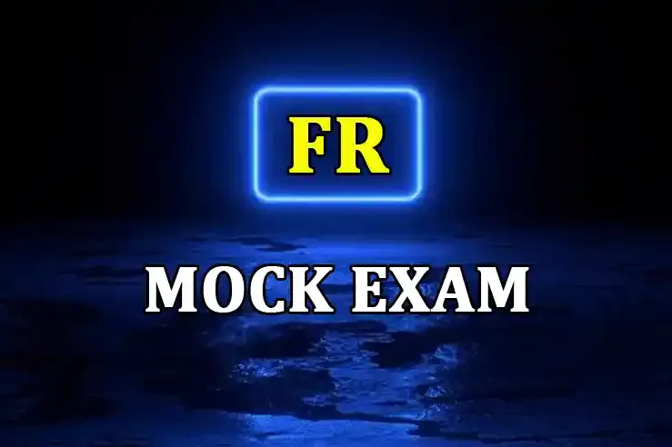 F7 (FR) - Mock Exams | Financial Reporting | ACCA