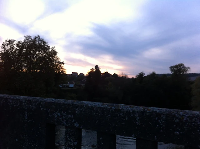 sunset from bridge