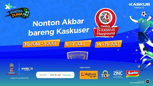 nonton bareng piala dunia 2018, Kaskus