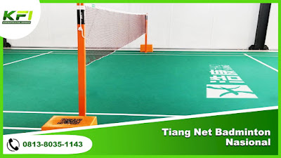 Tiang Net Badminton Nasional