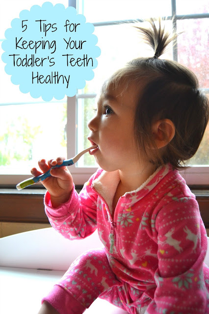 5 Tips for Keeping Your Toddler's Teeth Healthy