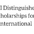 UCI Distinguished Scholarships Category for International Students 2025